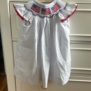 Patriotic Smocked Dress
